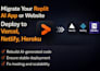 migrate replit ai app website to vercel netlify heroku rebuild code transfer